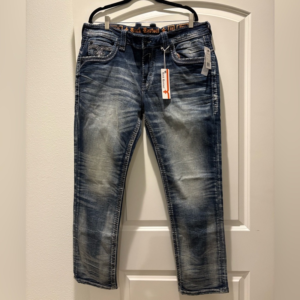 BRAND NEW: Men’s Rock Revival Jeans